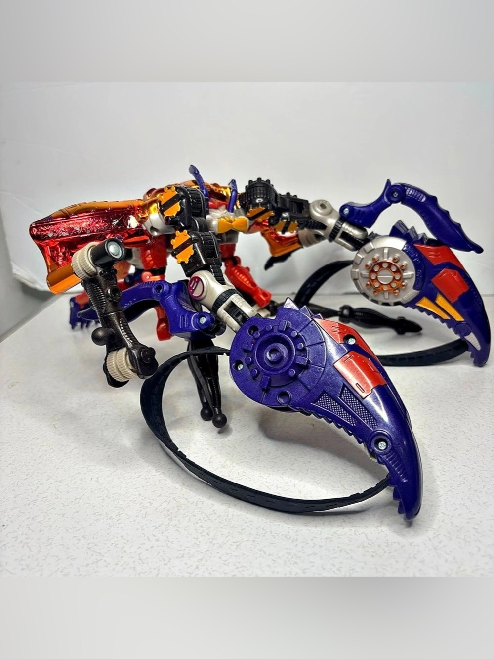 VTG Beast Wars Transformers Transmetals Rampage Action Figure Incomplete 1997 - Picture 3 of 14